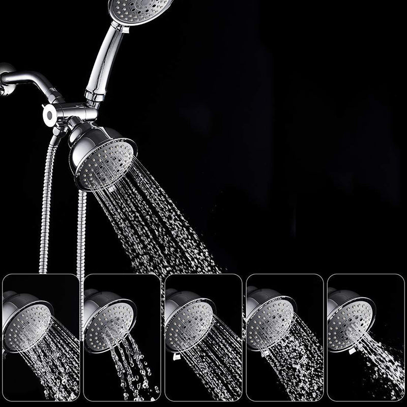 Traditional Style Shower Head Double Bathroom Shower Heads with Round Shape