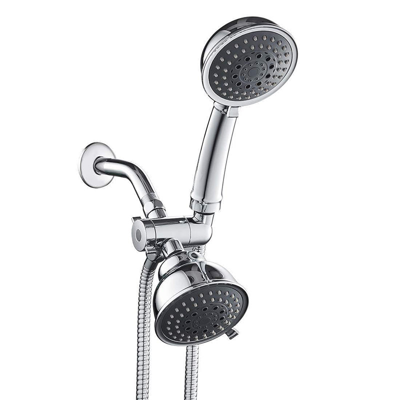 Traditional Style Shower Head Double Bathroom Shower Heads with Round Shape
