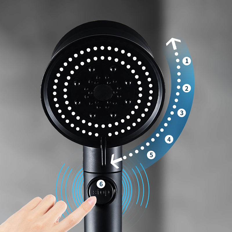 Wall-mounted Shower Head Plastic Bathroom Handheld Shower Head