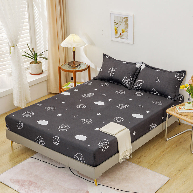 Animal Print Sheet Set 1-Piece Polyester 12" Deep Pocket Bed Sheet