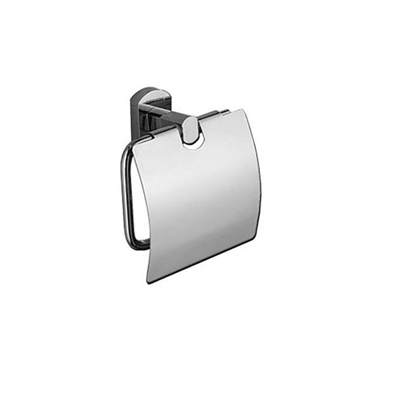 Polished Chrome Modern Bathroom Accessory Set Silver Towel Bar/Bath Shelf