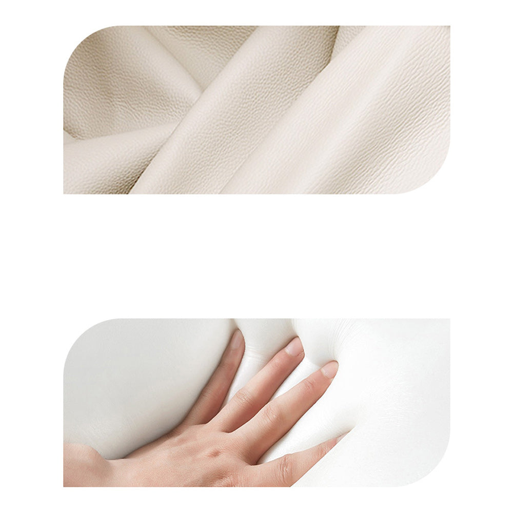 Contemporary Platform Bed Wood and Upholstered Platform Bed Frame with Metal Legs