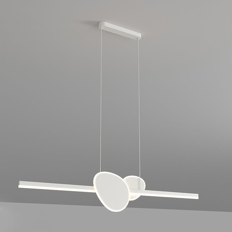 Modern Style Island Light LED Island Hanging Light with Acrylic Shade for Living Room