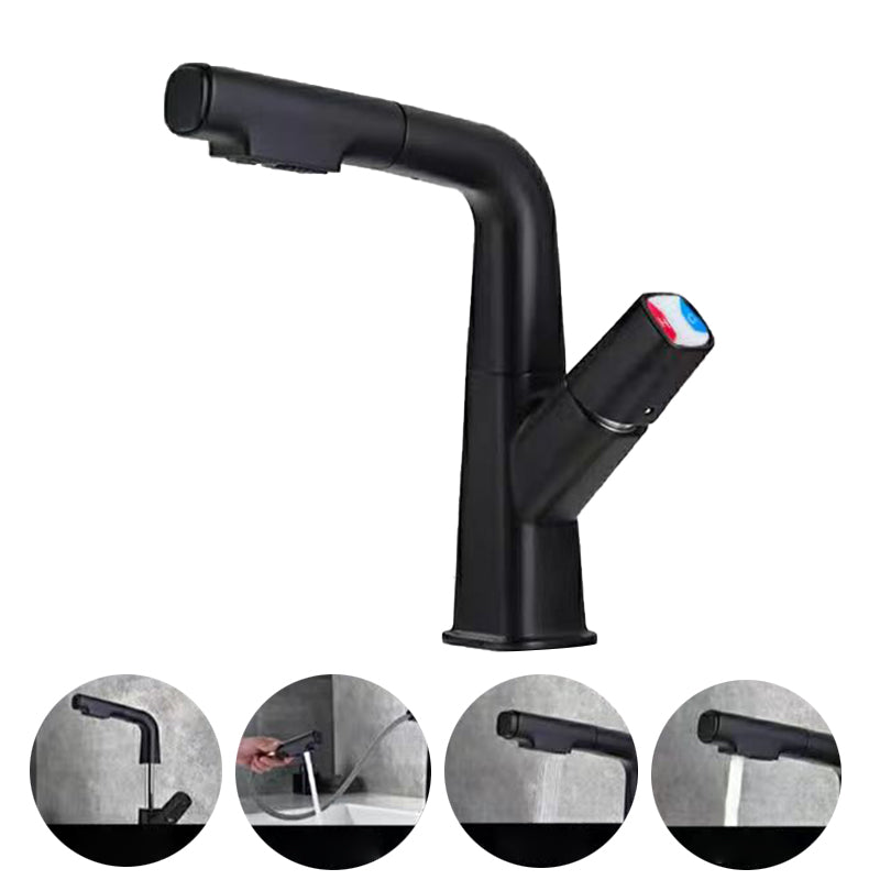 Rotatable Modern Sink Faucet Knob Handle Faucet for Bathroom