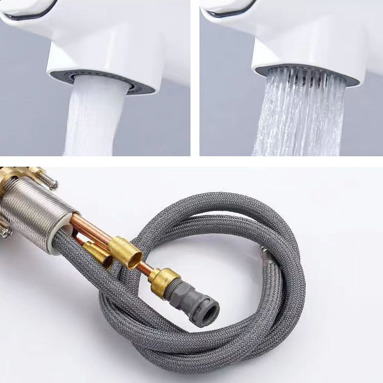 Rotatable Modern Sink Faucet Knob Handle Faucet for Bathroom