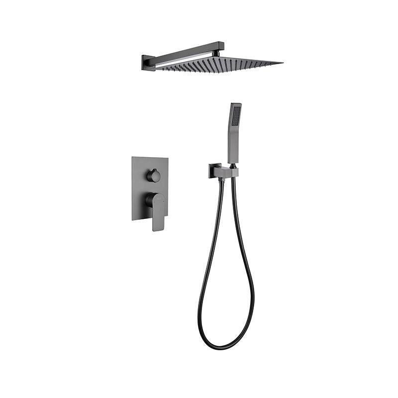 Modern Shower Trim Brass Handheld Shower Head Ceiling Mounted Shower System