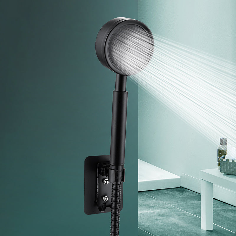 Contemporary Shower Combo Handheld Shower Head with Round Shape