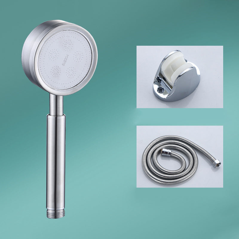 Contemporary Shower Combo Handheld Shower Head with Round Shape