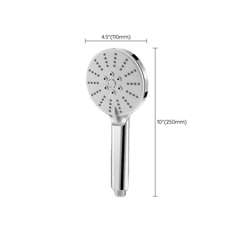 Contemporary Hand Shower Metal Shower Head with Adjustable Spray Pattern