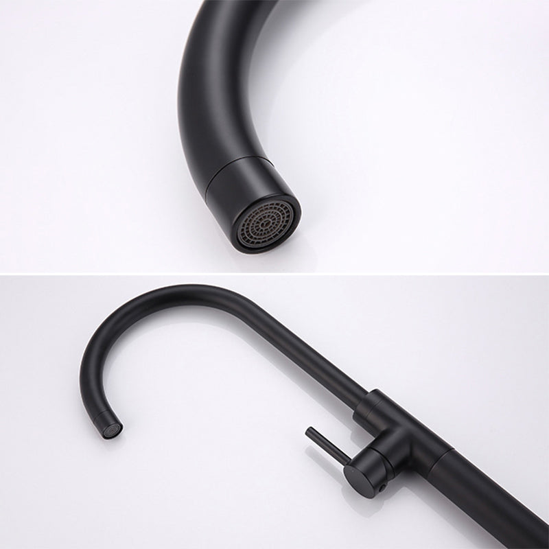 Floor Mounted Metal Freestanding Tub Filler High Arc Freestanding Faucet