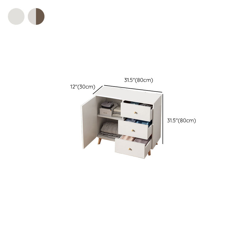 11.7-inch W Contemporary Dresser Manufactured Wood Storage Chest Dresser