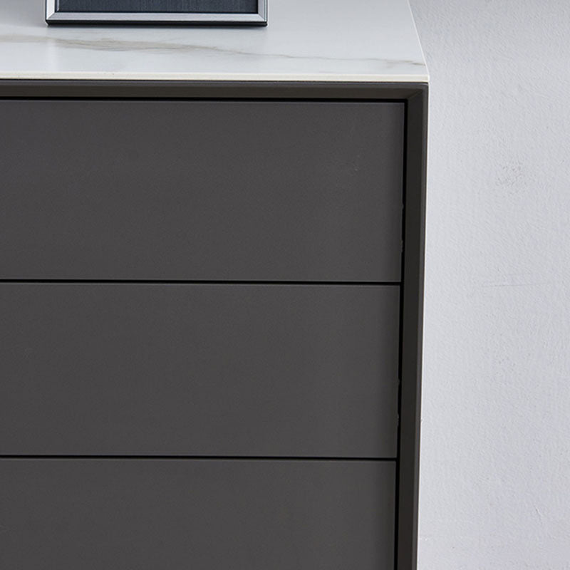 Contemporary Dresser Stone Storage Chest with 2/3/4/5 Drawers