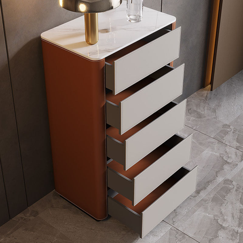 Stone Dresser Modern Storage Chest Dresser with 2/3/4/5 Drawers