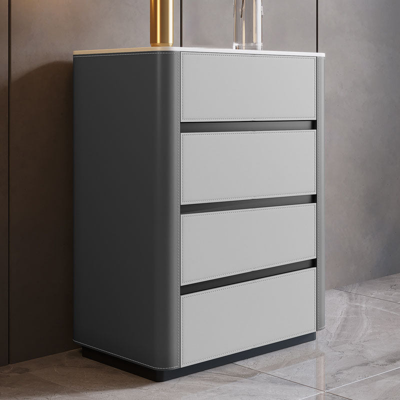 Stone Dresser Modern Storage Chest Dresser with 2/3/4/5 Drawers