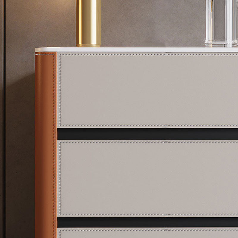 Stone Dresser Modern Storage Chest Dresser with 2/3/4/5 Drawers