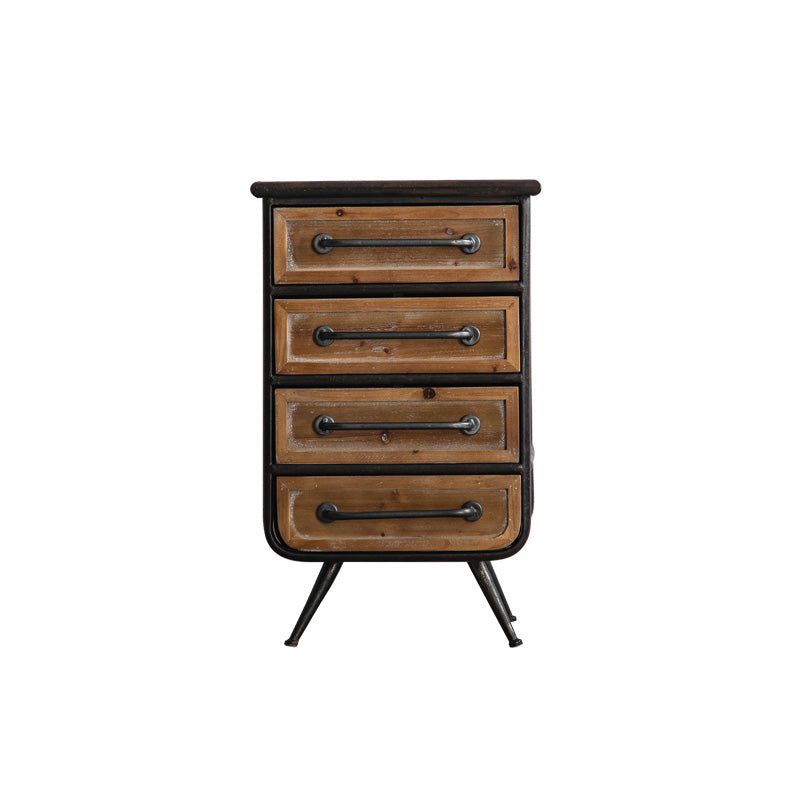 Industrial Cabinet Bar Pulls With Stroge Rectangle Distressed Wood Accent Cabinet