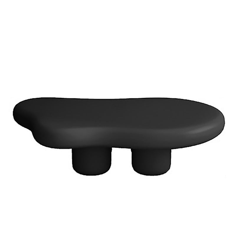 Free Form Coffee Table Scandinavian Wooden Cocktail Table with 4 Legs