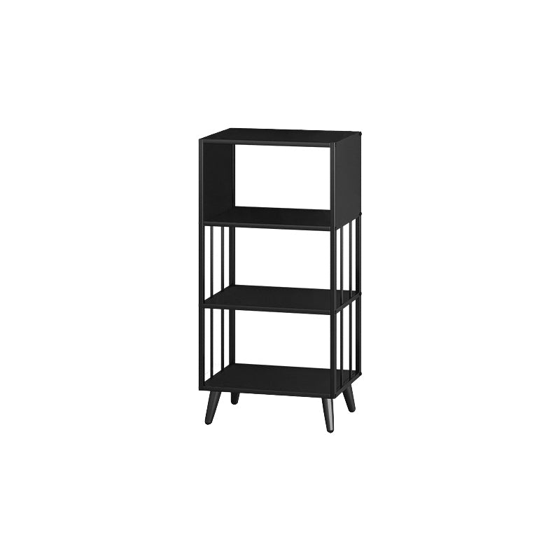 11" W Glam Antique Finish Shelf Bookcase Etagere Metal Bookshelf