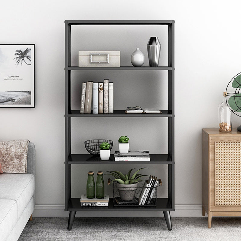 11" W Glam Antique Finish Shelf Bookcase Etagere Metal Bookshelf