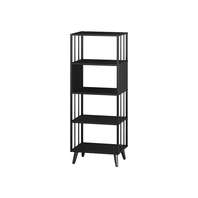 11" W Glam Antique Finish Shelf Bookcase Etagere Metal Bookshelf