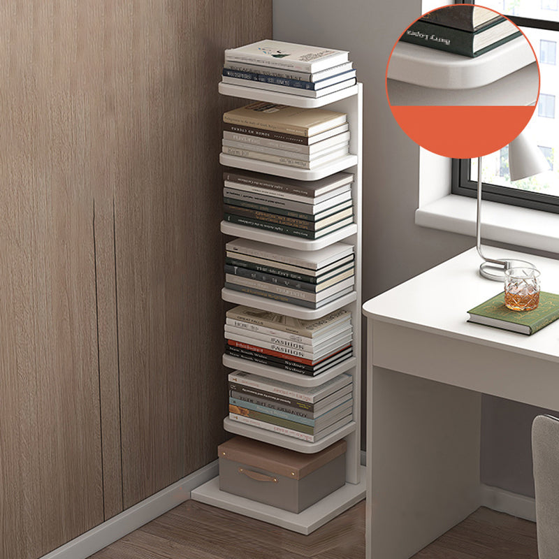 Modern Engineered Wood Bookshelf Standard Bookcase with Shelves