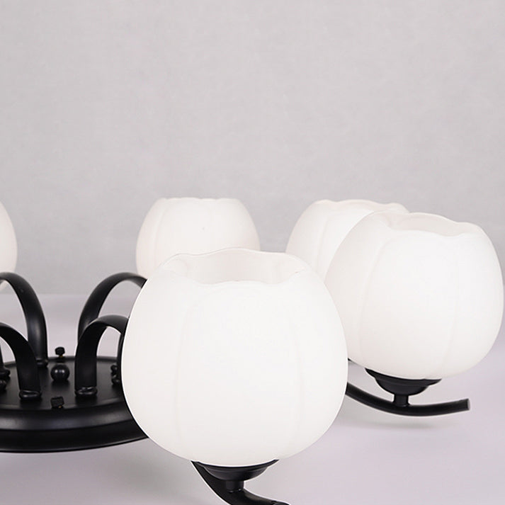 Sputnik Semi Flush Mount Minimalist Glass Semi Flush Light Fixtures