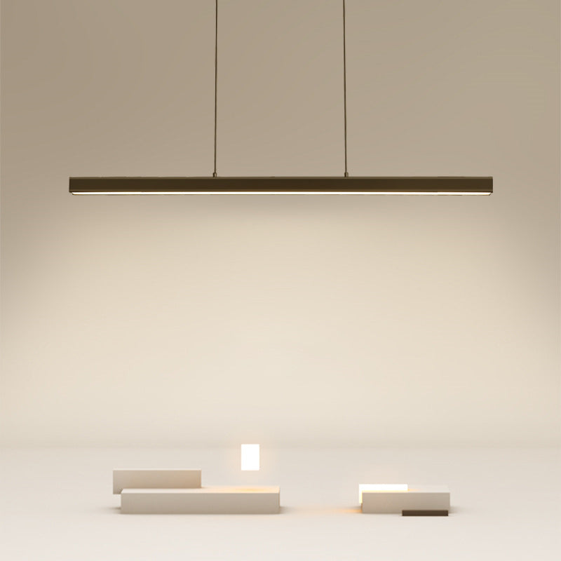 LED Kitchen Island Lighting Contemporary Black/White Ceiling Light for Home