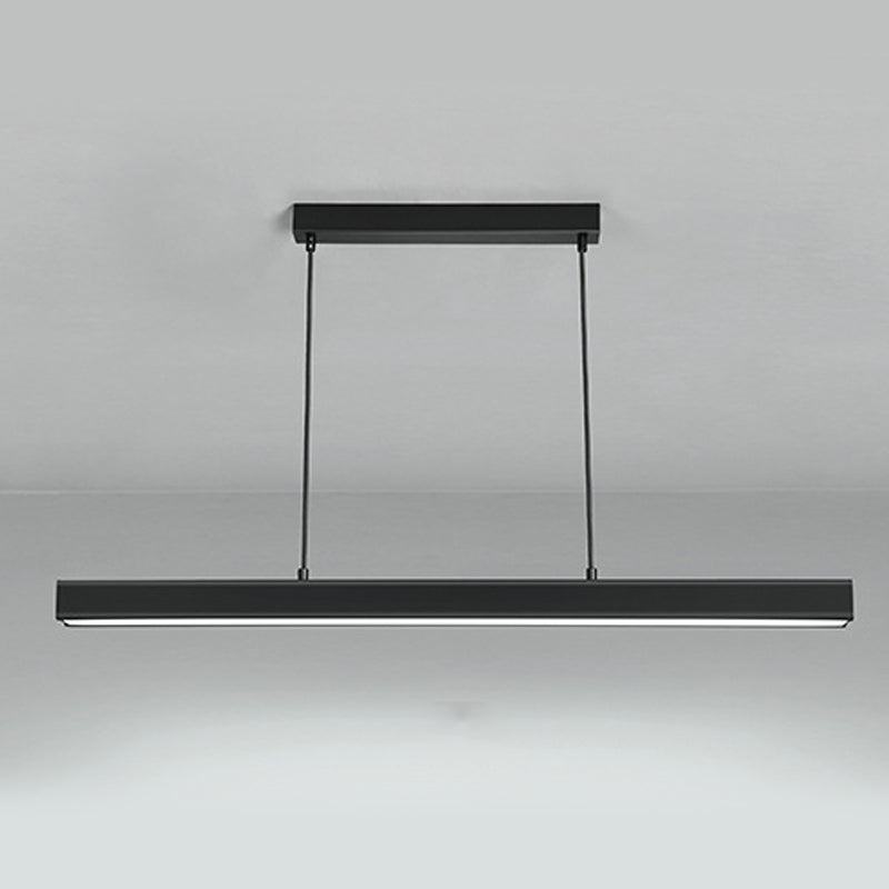 LED Kitchen Island Lighting Contemporary Black/White Ceiling Light for Home