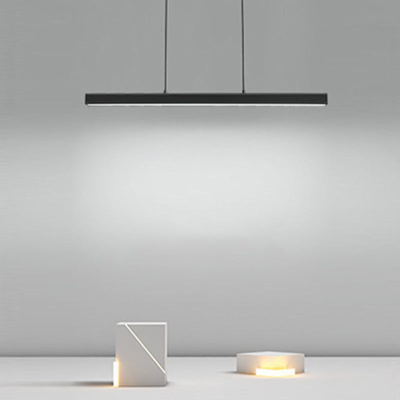 LED Kitchen Island Lighting Contemporary Black/White Ceiling Light for Home