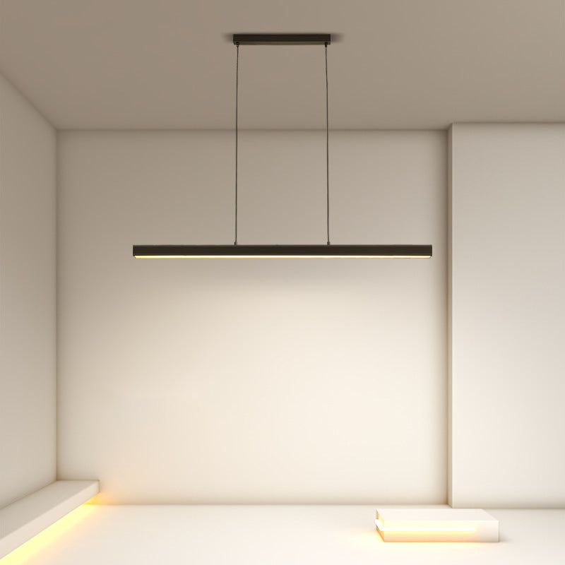 LED Kitchen Island Lighting Contemporary Black/White Ceiling Light for Home