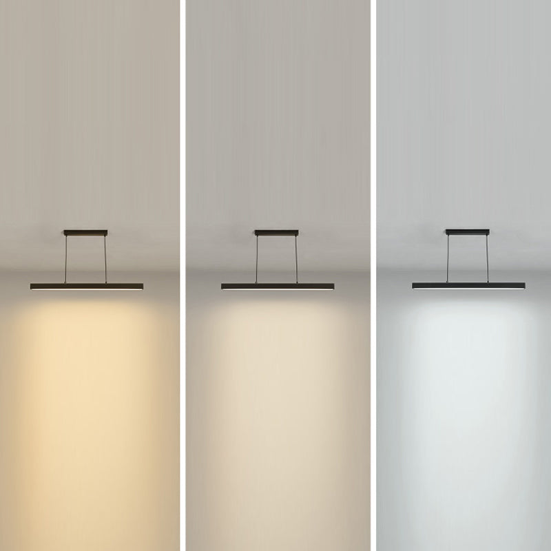 LED Kitchen Island Lighting Contemporary Black/White Ceiling Light for Home