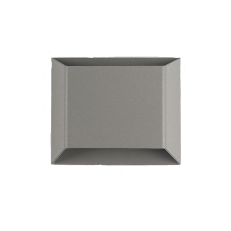 2 Lights Multi-Faceted Sconce Light Simplicity Metal Wall Mount Light
