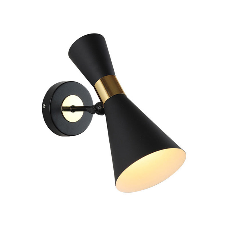 Metal Geometric Shape Wall Light Modern Style Wall Light Sconce