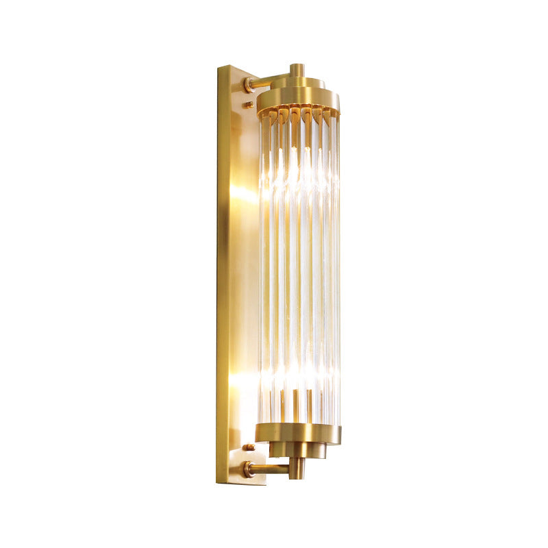 2-Light Cylinder Wall Mount Lighting Modern Wall Mounted Lamps for Living Room