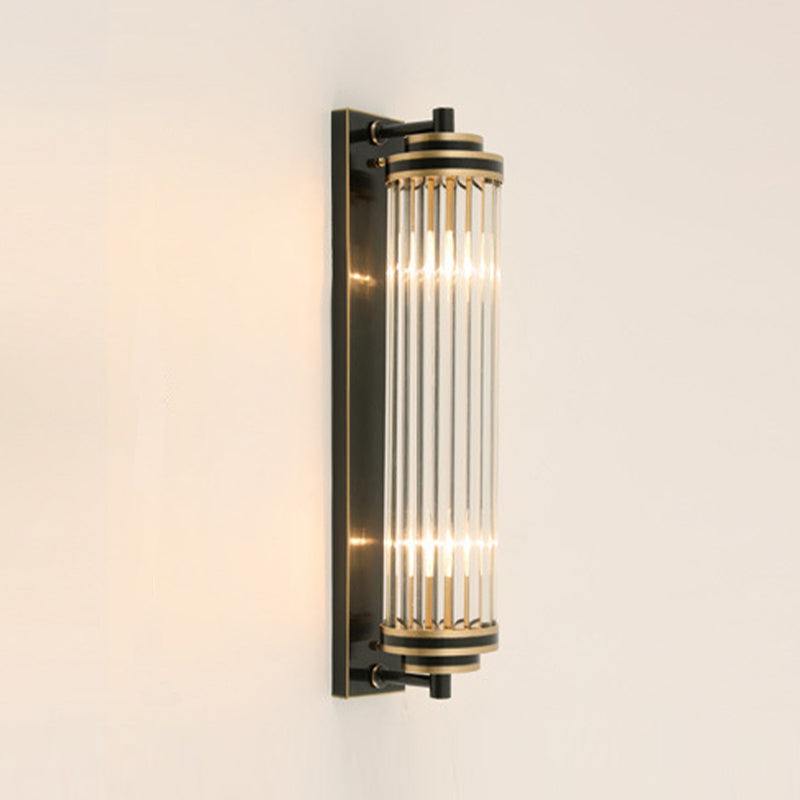 2-Light Cylinder Wall Mount Lighting Modern Wall Mounted Lamps for Living Room