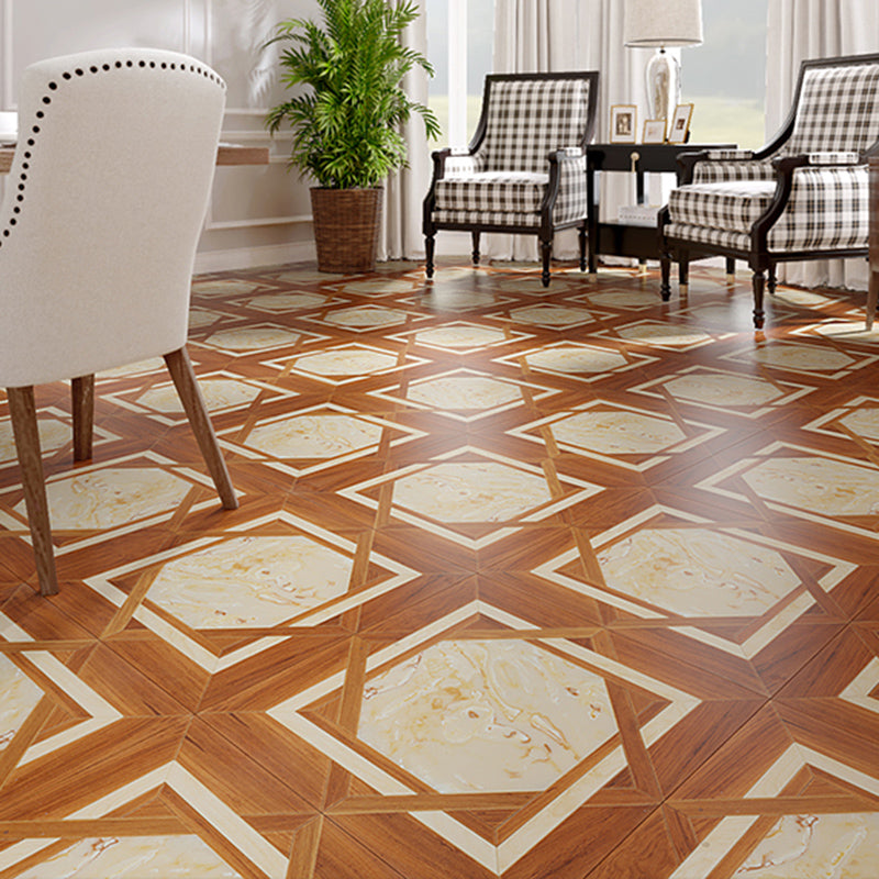 Vintage Laminate Plank Flooring Wood Pattern Living Room Laminate Floor