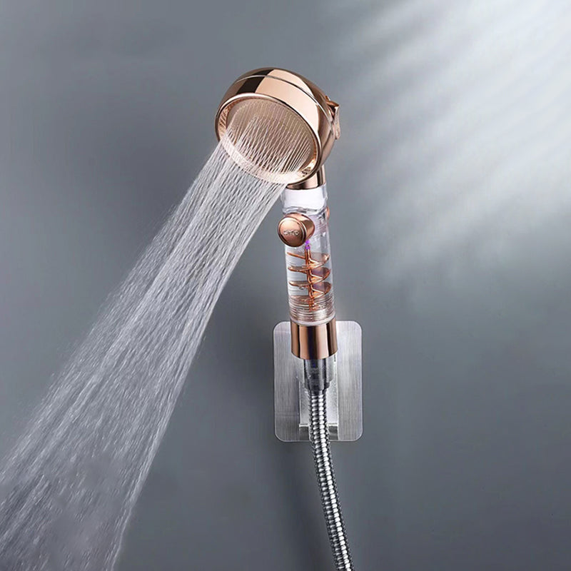 3 Settings Shower Combo Wall Mounted Stainless Steel Hand Shower