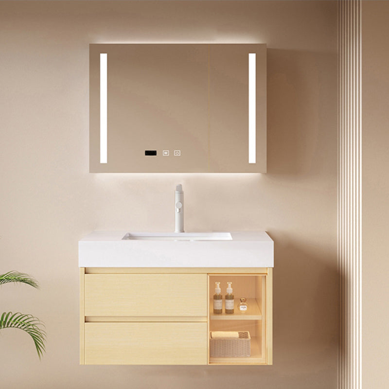 Contemporary Wood Sink Cabinet Bathroom Vanity Cabinet with Storage