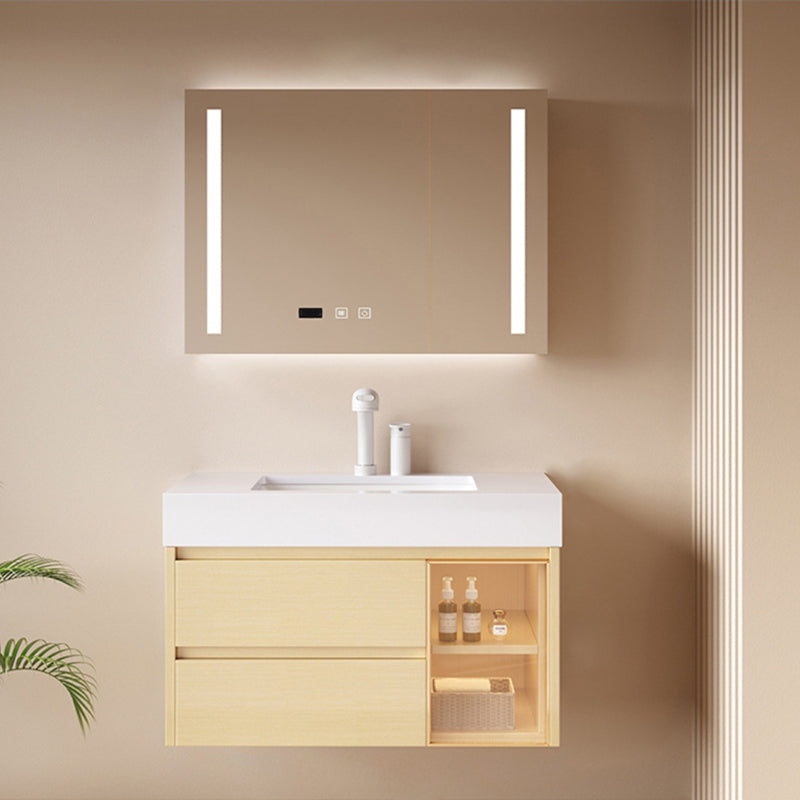 Contemporary Wood Sink Cabinet Bathroom Vanity Cabinet with Storage