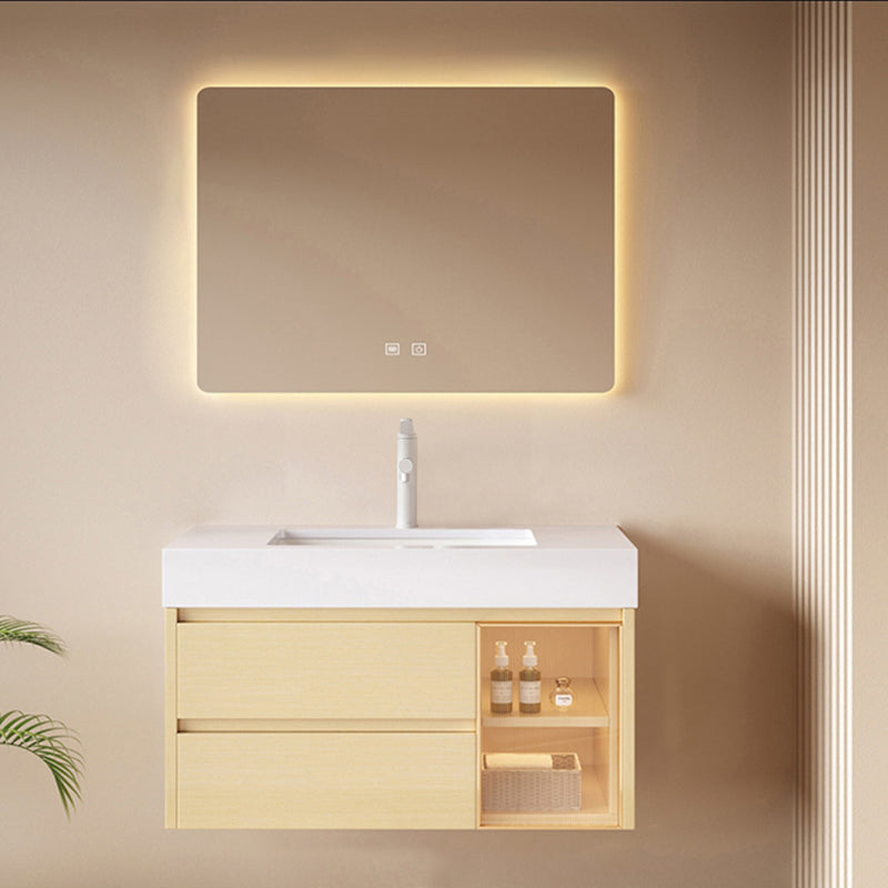 Contemporary Wood Sink Cabinet Bathroom Vanity Cabinet with Storage