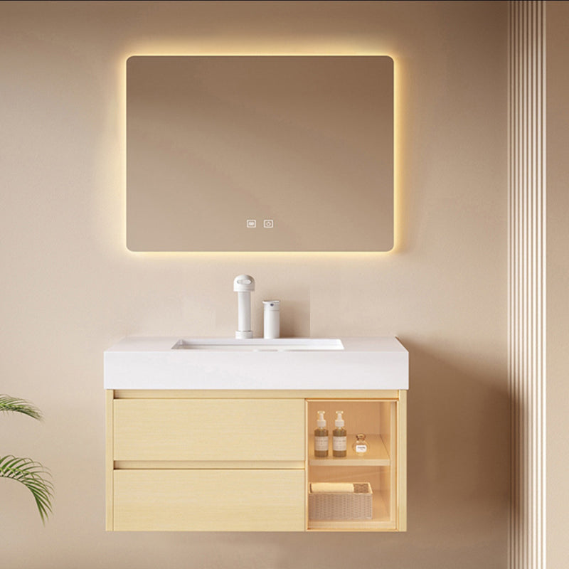 Contemporary Wood Sink Cabinet Bathroom Vanity Cabinet with Storage