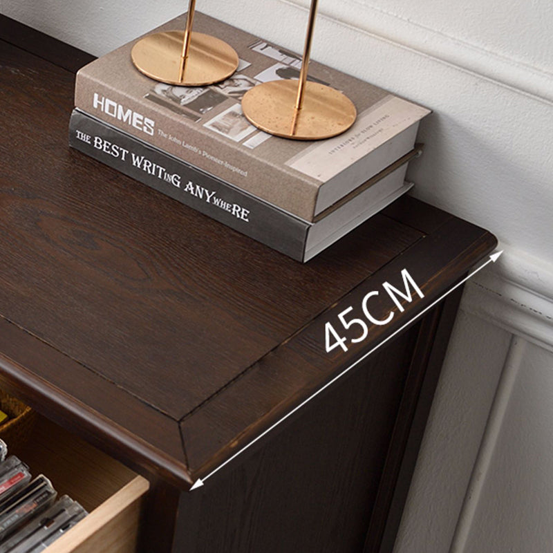 Solid Wood Storage Chest Dresser Traditional Chest with Drawers