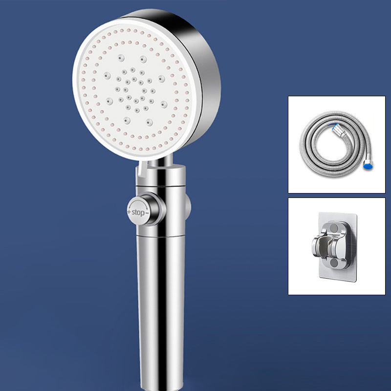 Adjustable Water Flow Shower Head Combo 5-Spray Patterns Hand Shower