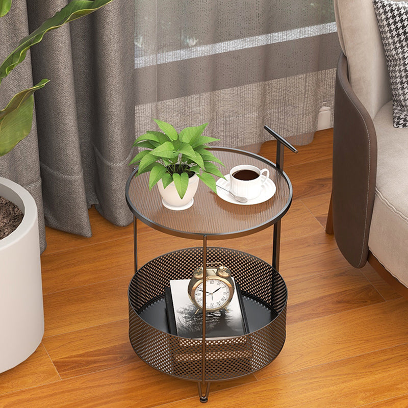 Modernistic 3 Legs Round Side End Table Living Room Accent Side Table
