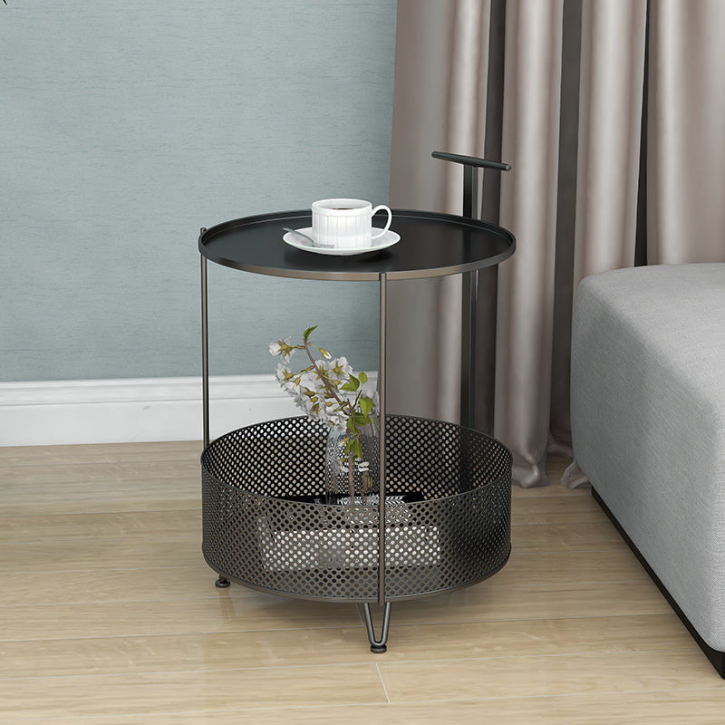 Modernistic 3 Legs Round Side End Table Living Room Accent Side Table