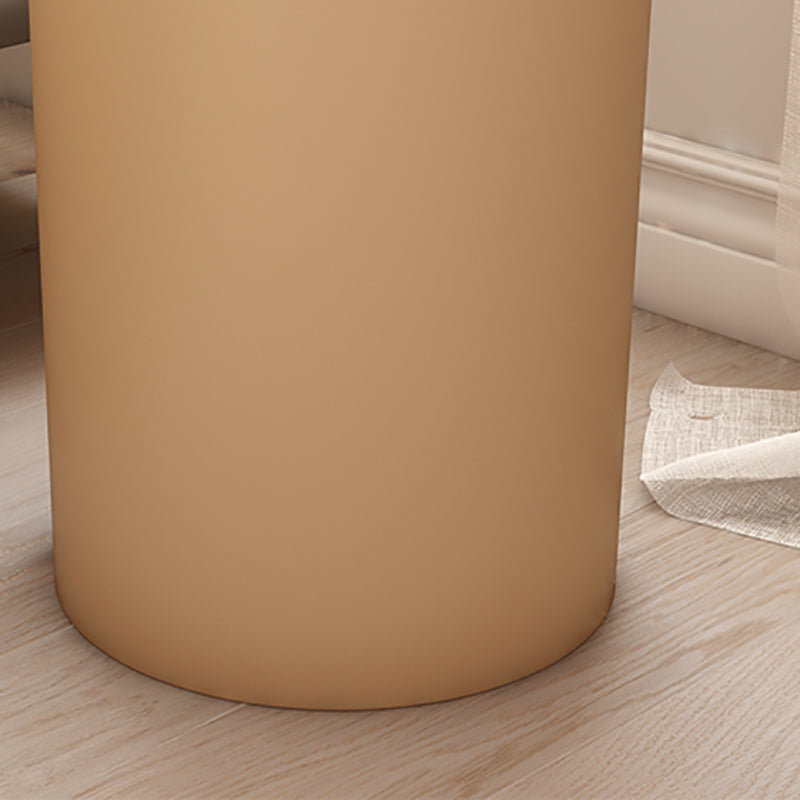 Mid-century Modern Round Side Table 15.75-inch Pedestal End Table