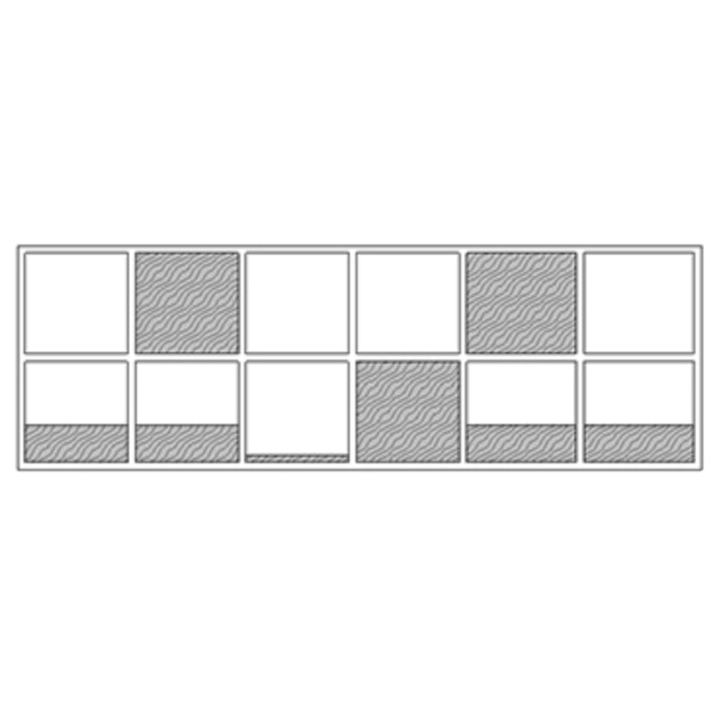 Wooden Wall Mounted Bookshelf Floating Industrial Bookcase with Shelves