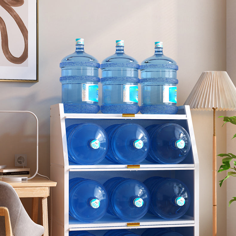 Metal Standard Bookshelf Closed Back Industrial Bookcase with Cabinets