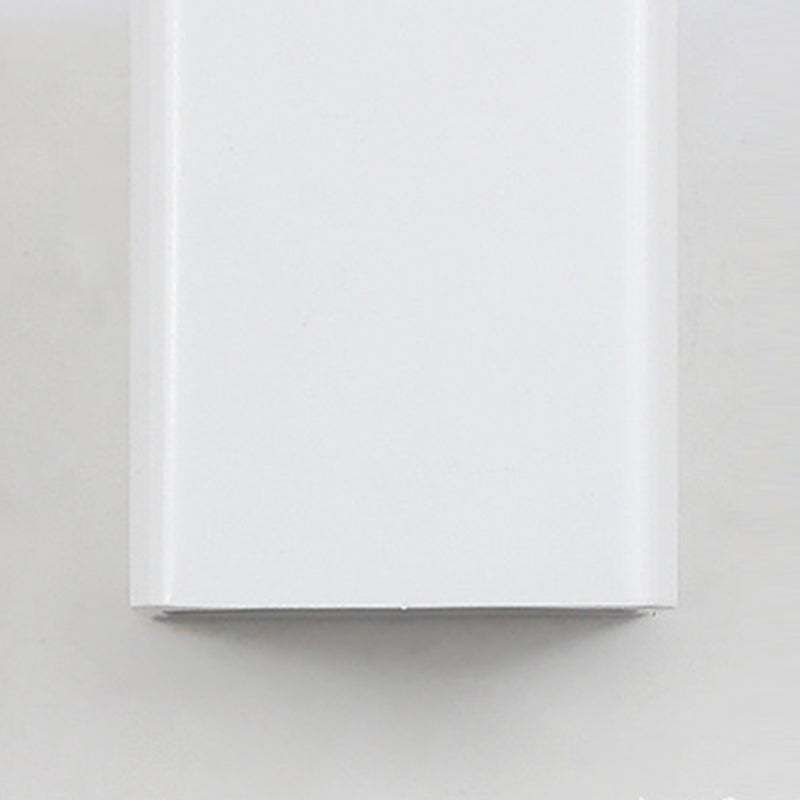Modern Style Square Shape Wall Light Aluminum 2 Lights Sconces for Bedroom