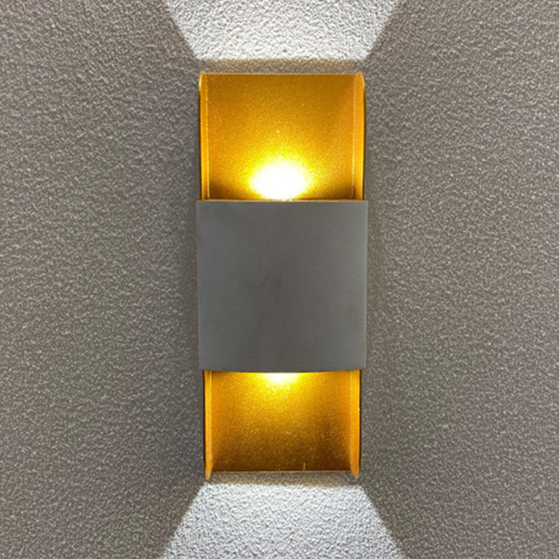 Rectangle 2 - Light Wall Flush Mount Light Modern Aluminum Wall Light